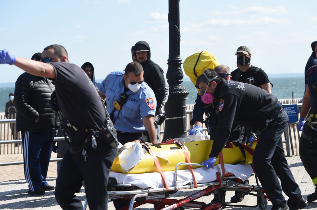 Drowning victim pulled from choppy waters of Coney Island beach
