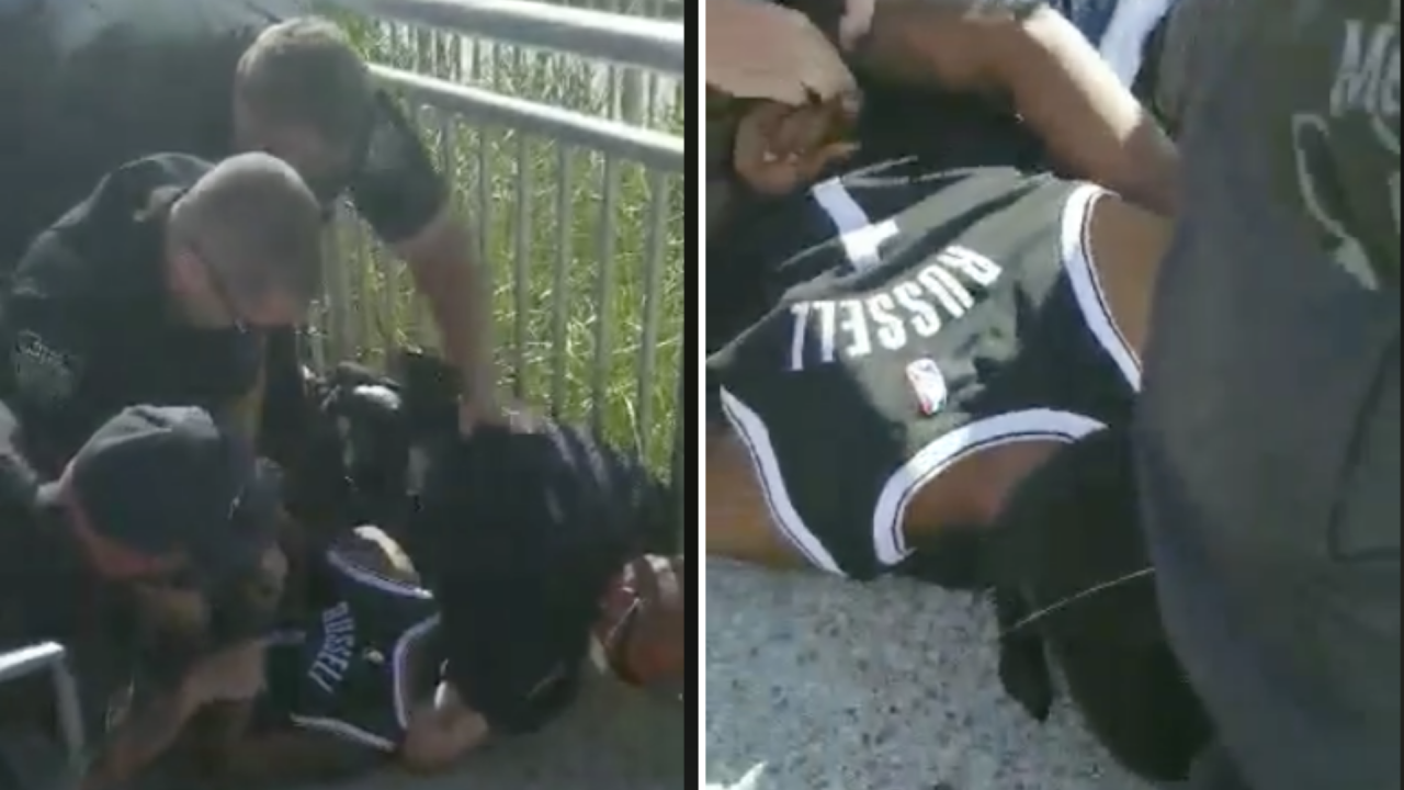 Man put in apparent chokehold by police in Queens admitted to hospital