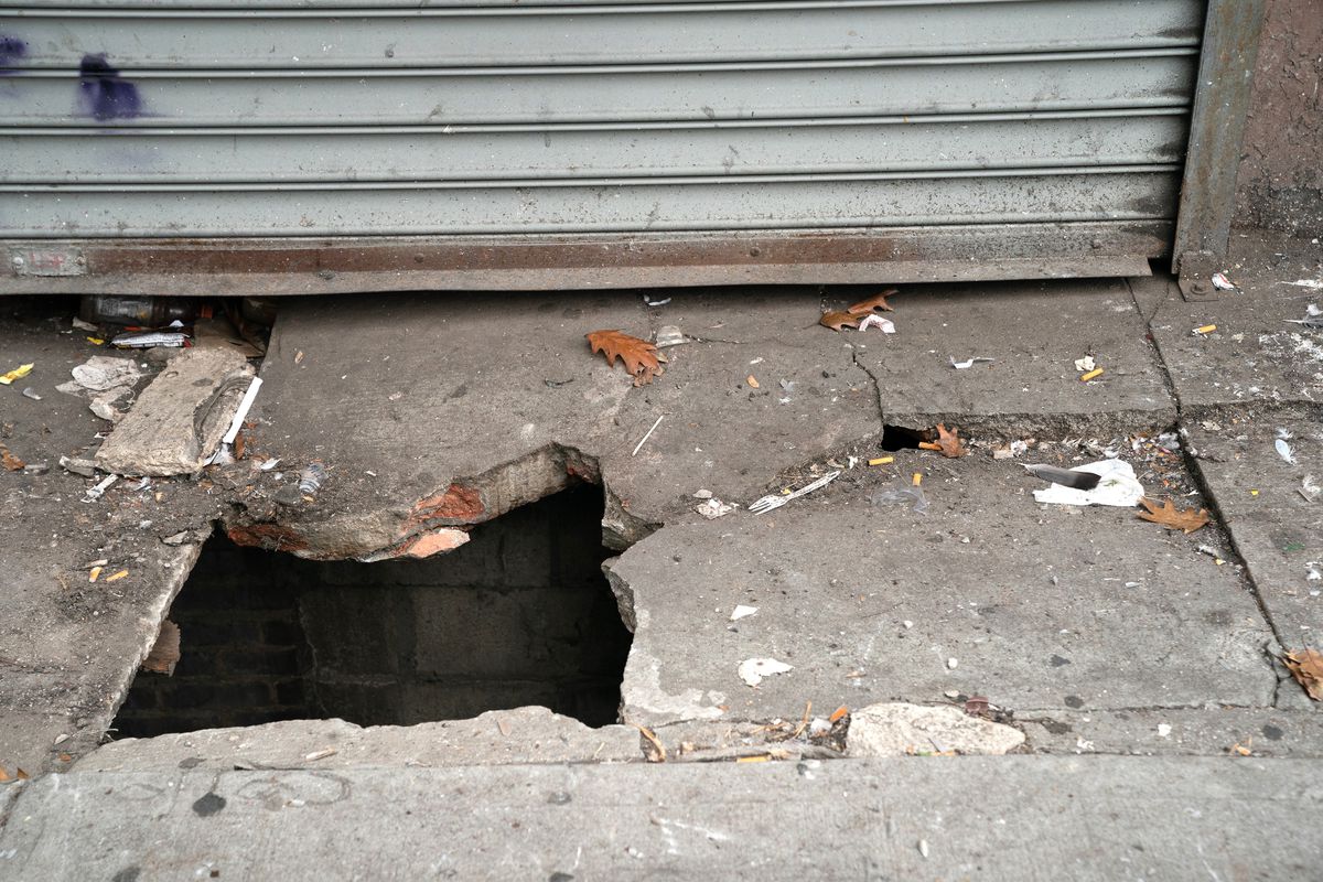 Man who fell through Bronx sidewalk into a pit of rats sues building owner