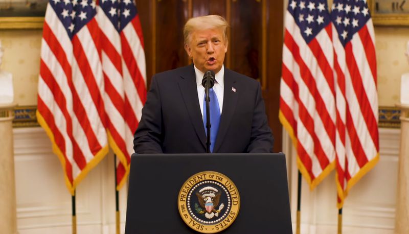 Trump claims he’ll ‘pray’ for Biden in farewell video, still won’t take responsibility for Capitol attack