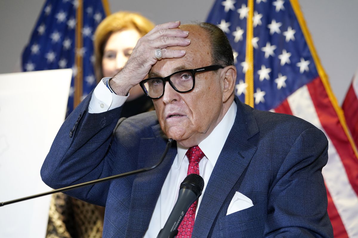 Rudy Giuliani tried dodging getting served with $1B Dominion Voting Systems suit
