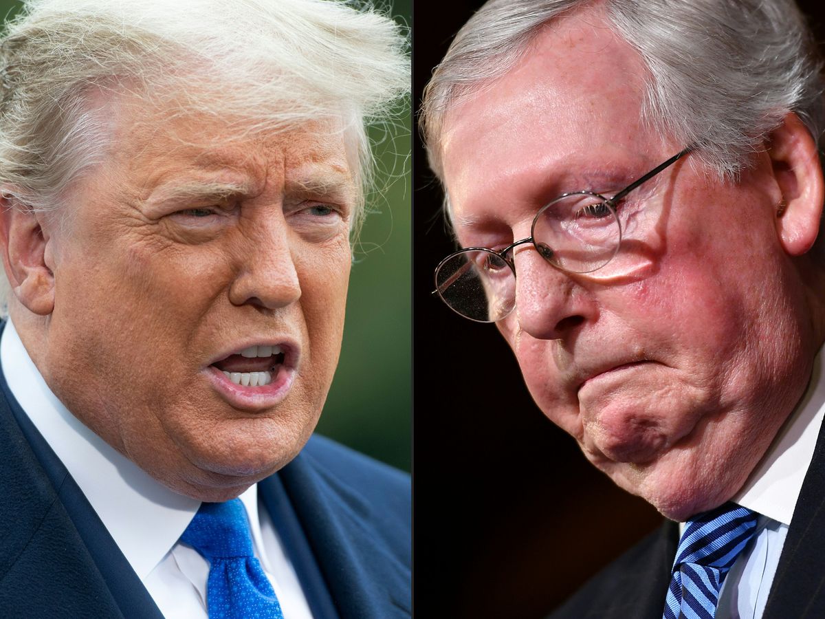 Trump says he would’ve gone to Biden’s inauguration — if only to spite Sen. McConnell