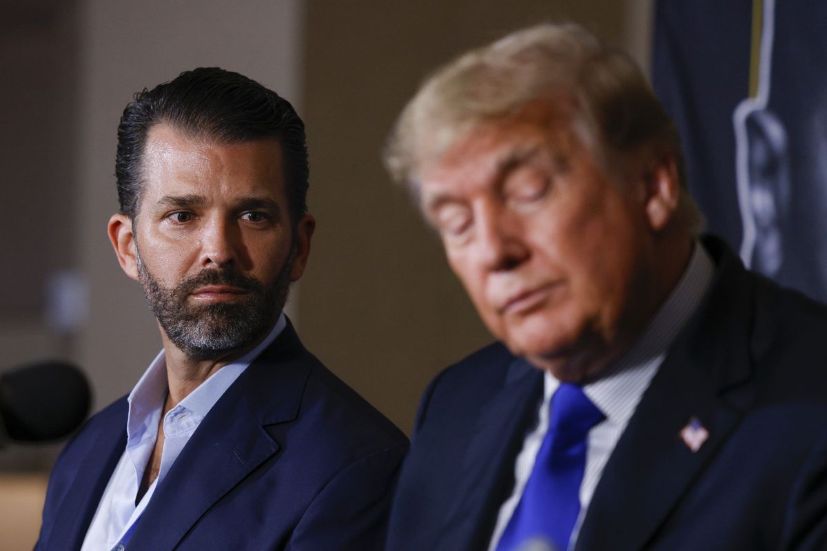 Donald Trump Jr. led text-message chorus pleading for dad to end Jan. 6 riot