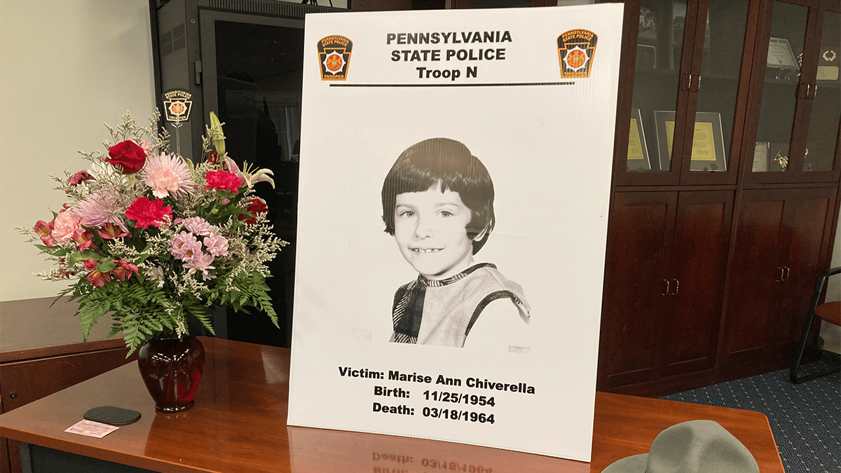 Cold case rape and murder of 9-year-old girl in 1964 in Pennsylvania solved using DNA