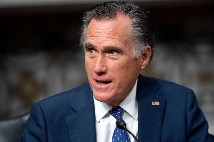 Mitt Romney says ‘I’ve got morons on my team’ after Marjorie Taylor Greene and Paul Gosar speak at white nationalist conference