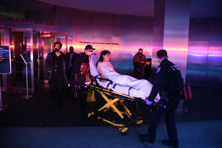 Two people stabbed at the MOMA, suspect at large
