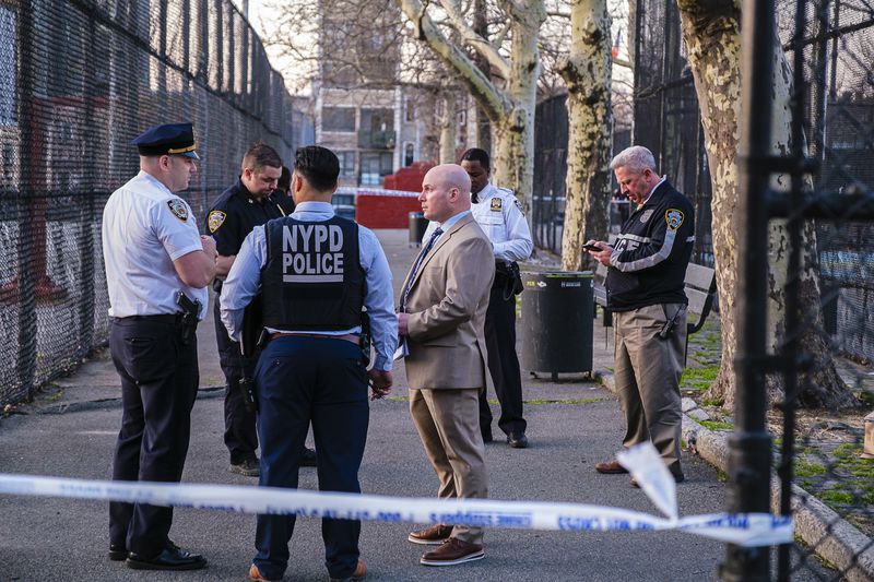 Gunman kills man at Brooklyn playground in shooting that frightened fleeing children and parents