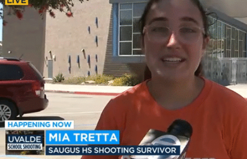 Saugus High School shooting survivor makes emotional plea