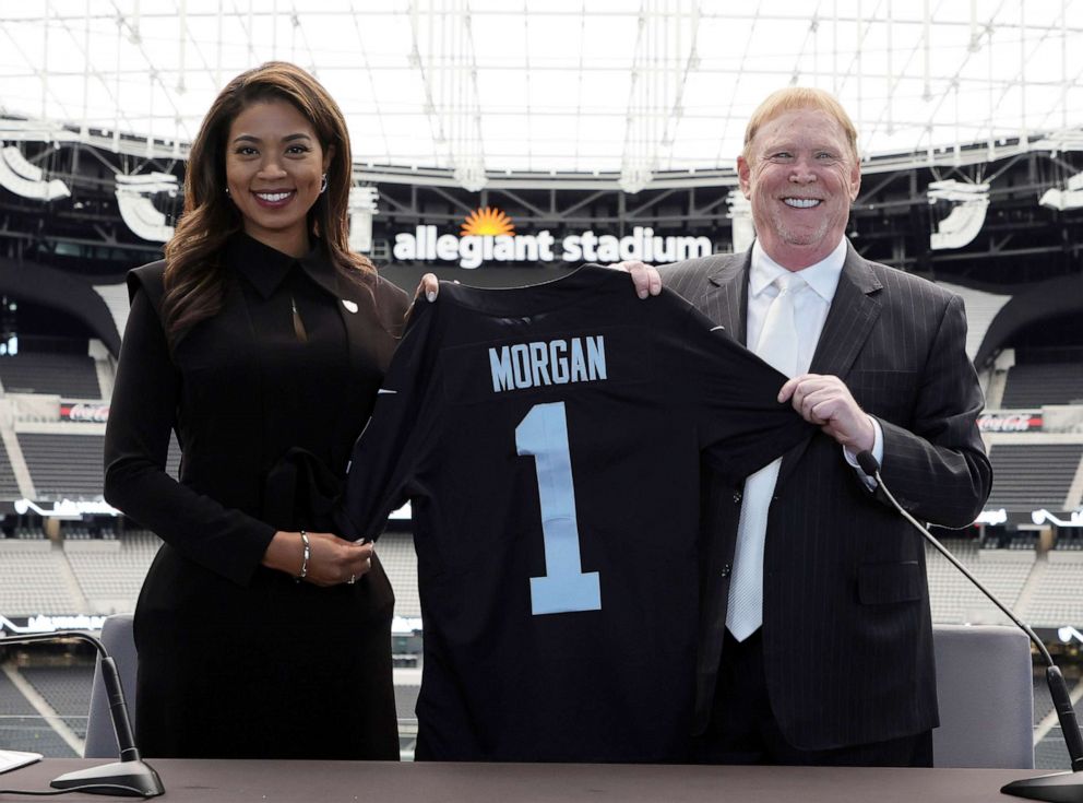 Raiders announce 1st Black woman team president in NFL history