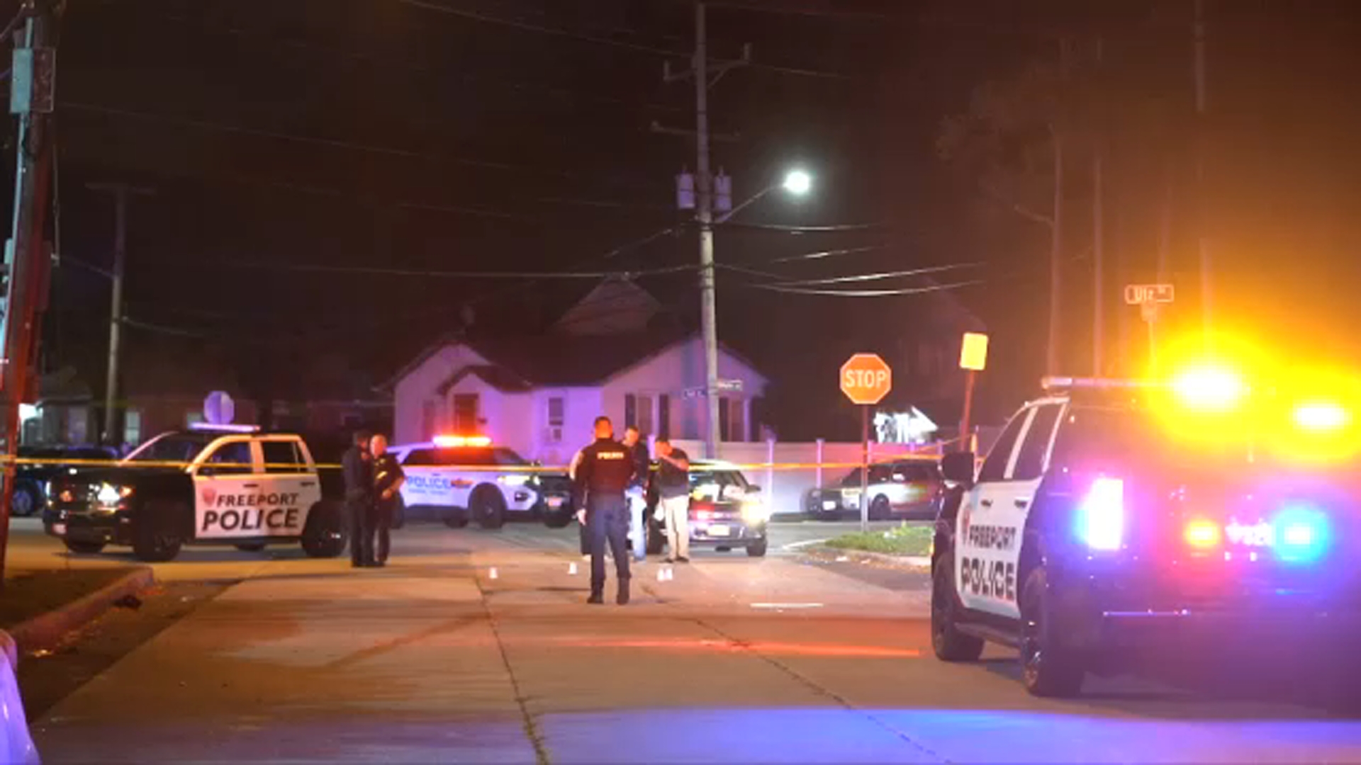 4 teens wounded in drive-by shooting outside house party in Nassau County