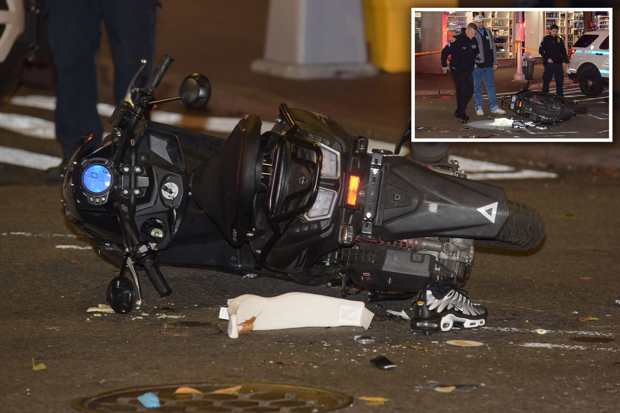 Driver arrested after fatal crash with motor scooter in Jackson Heights