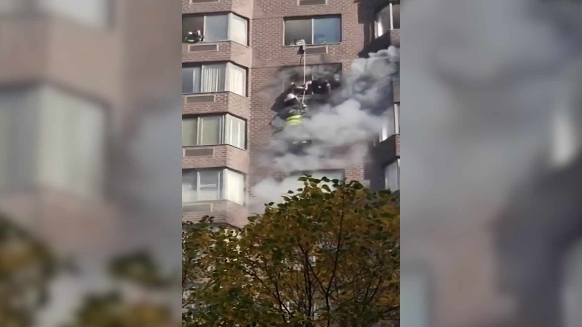 38 injured in high-rise fire in Midtown sparked by a lithium-ion battery
