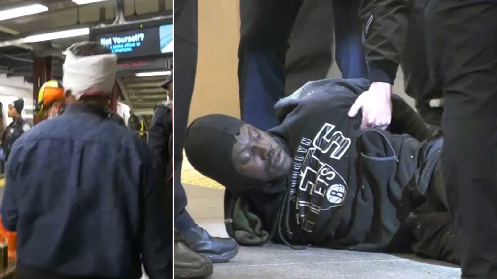MTA worker attacked, suspect pulled from under subway car in Chelsea
