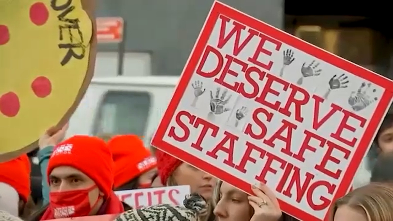 NYC nurses strike enters Day 2 with talks set to resume at 1 hospital