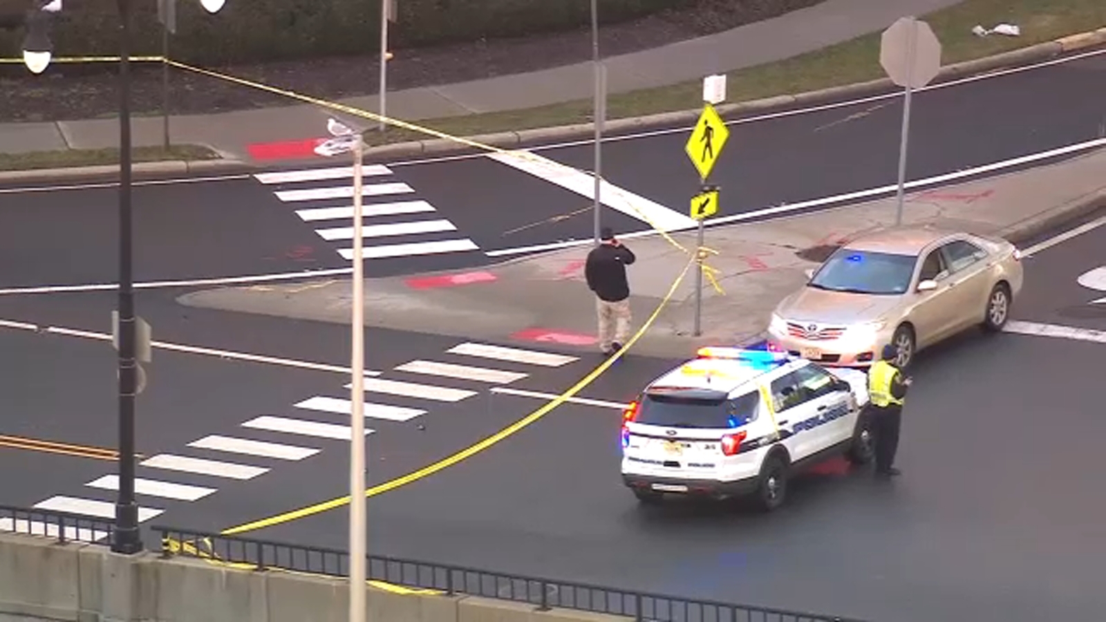 Pedestrian hit, seriously injured in Secaucus; driver detained nearby