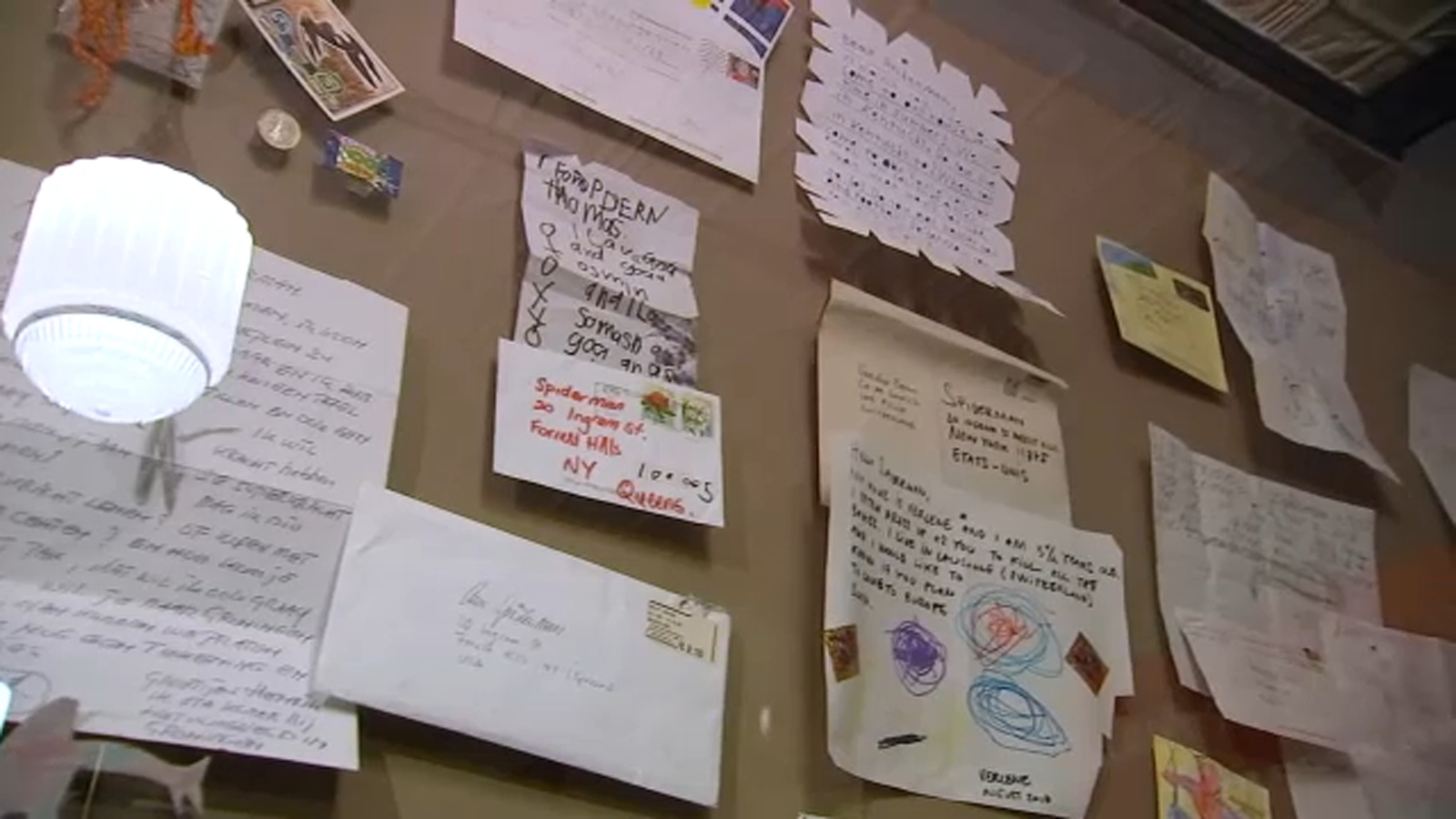 Letters sent to Forest Hills address featured in Spider-Man comic now in NYC museum