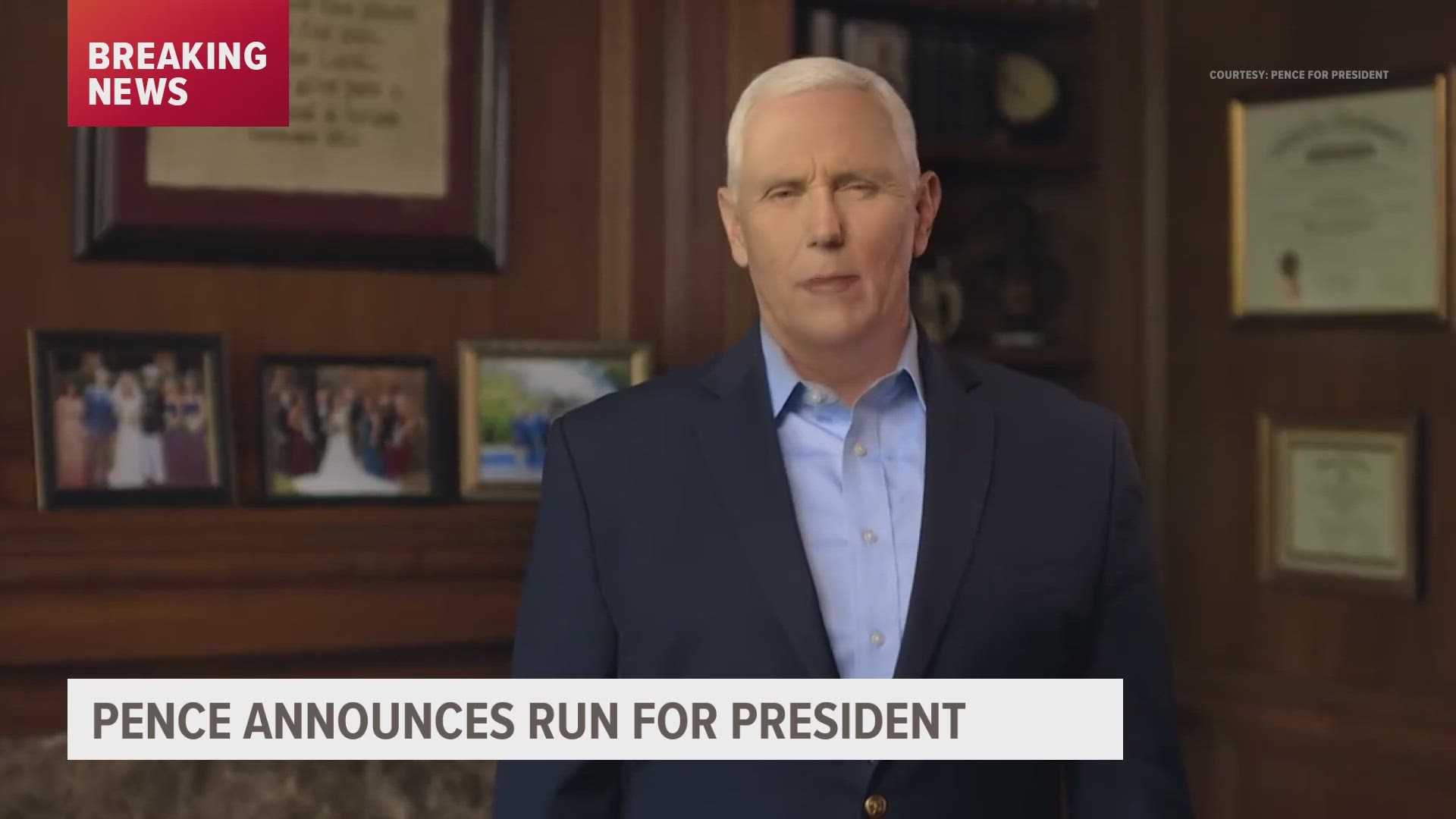 Pence says ‘Different times call for different leadership’ in video launching 2024 presidential bid