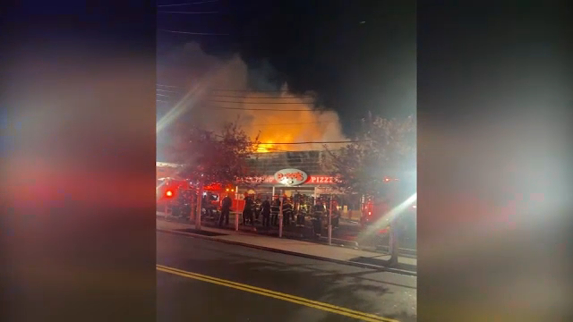 Fire destroys row of Staten Island businesses, 1 firefighter injured
