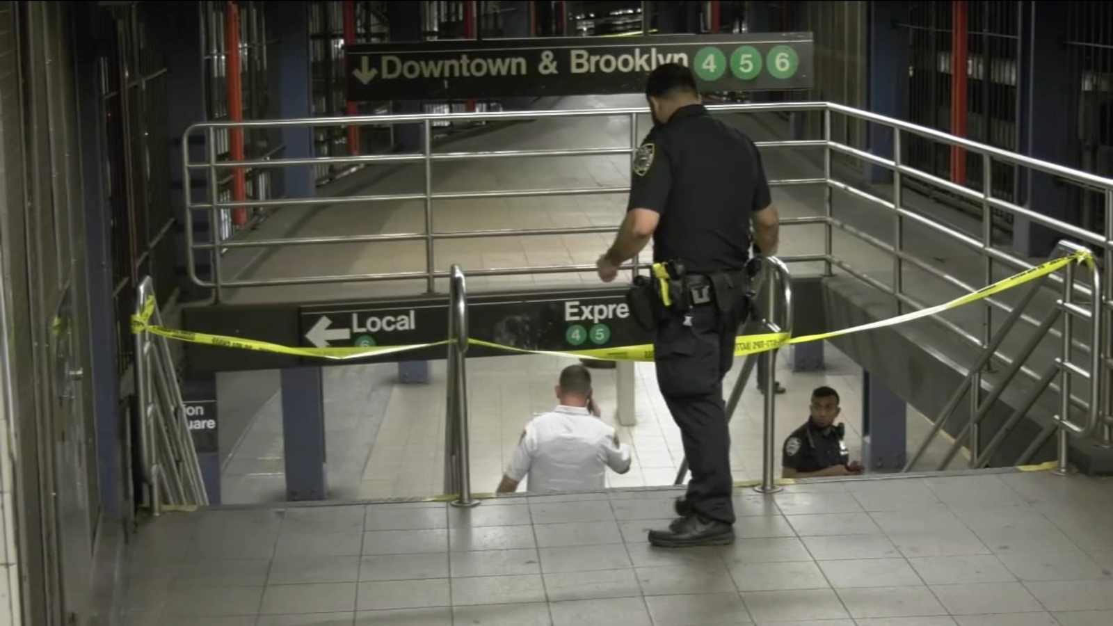 Man found fatally stabbed on No. 4 train in Union Square