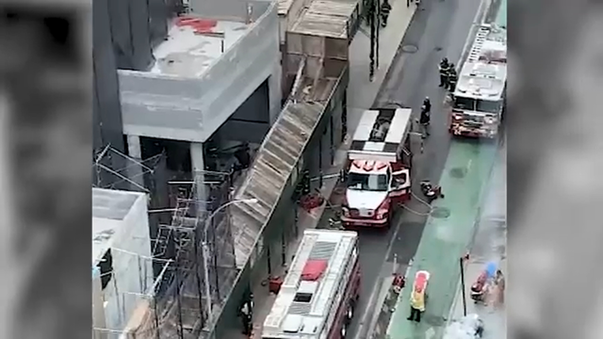 Worker rescued after falling 30 feet between buildings on Lower East Side