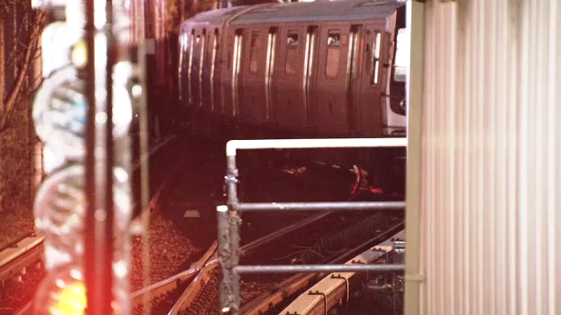 L train derails from track while departing from station in Brooklyn