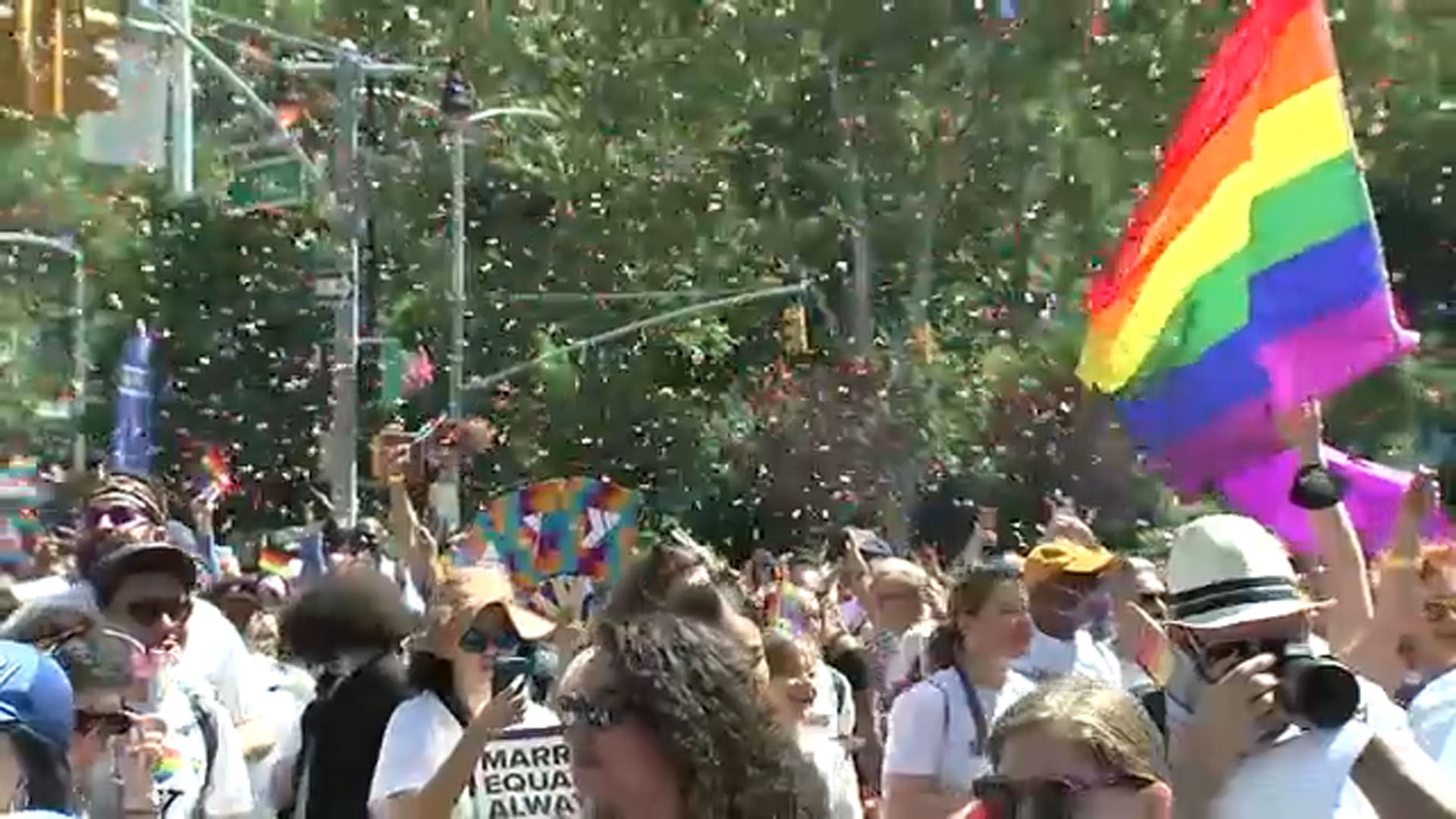 53rd annual Pride March in NYC celebrates LGBTQ+ community