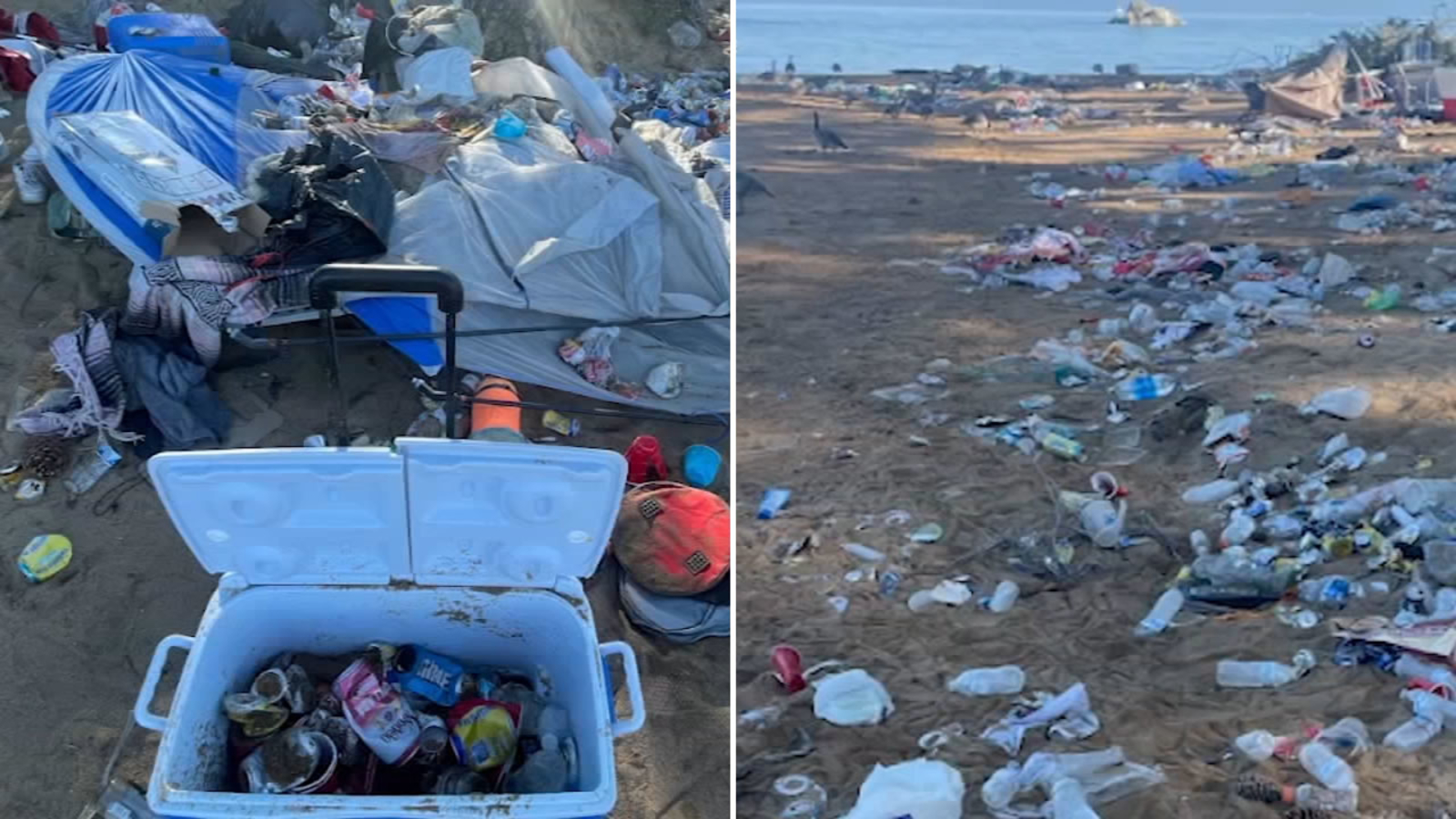 More than 8,500 pounds of trash left on Lake Tahoe shores following 4th of July