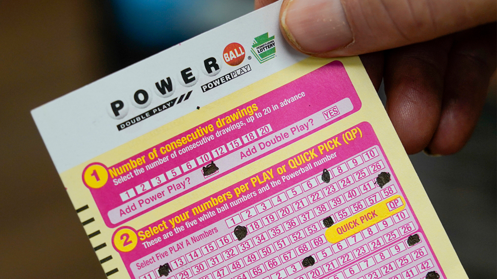 Jackpot of estimated $1B up for grabs Wednesday night