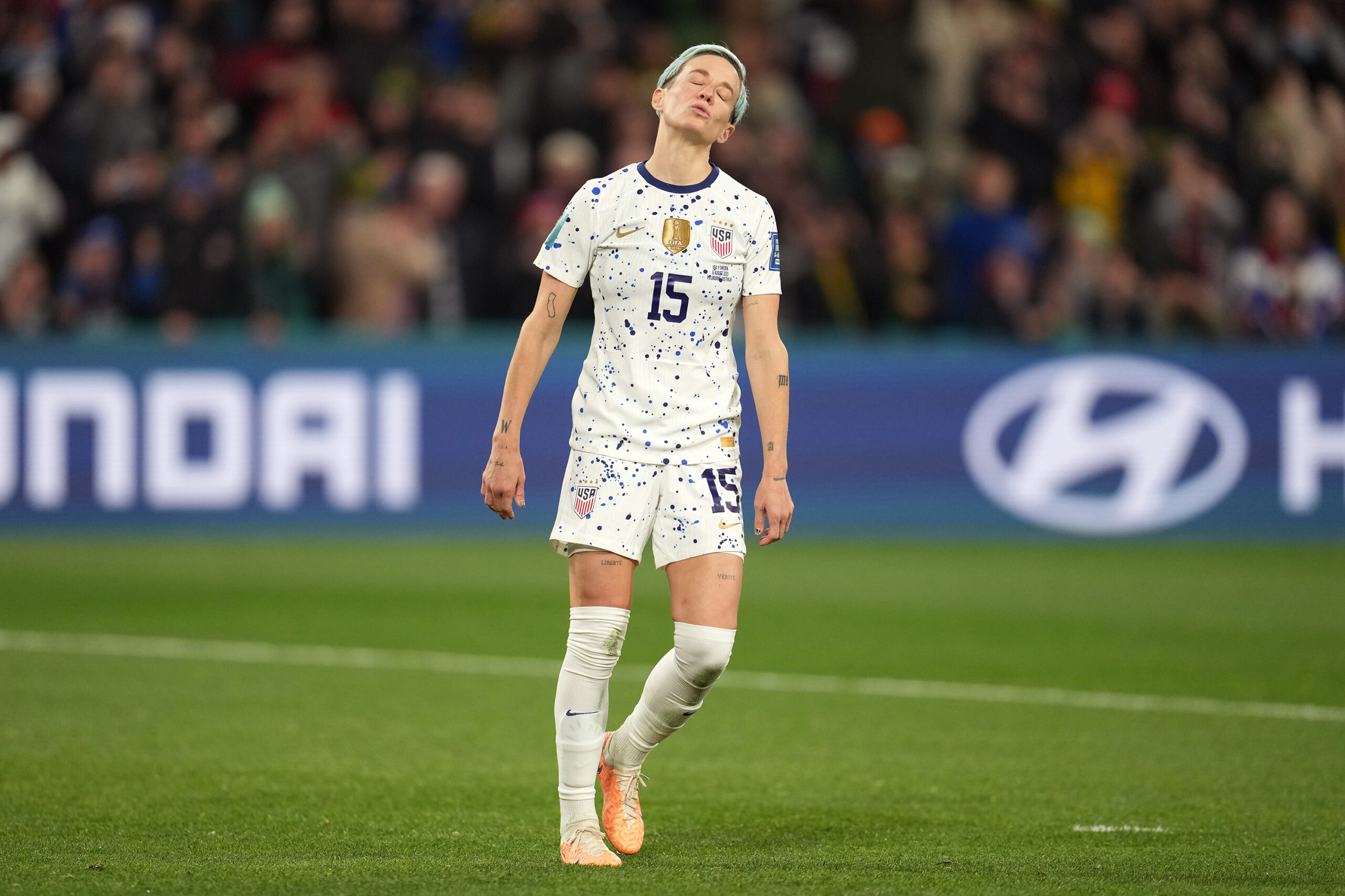 US knocked out of competition after penalty shootout loss to Sweden
