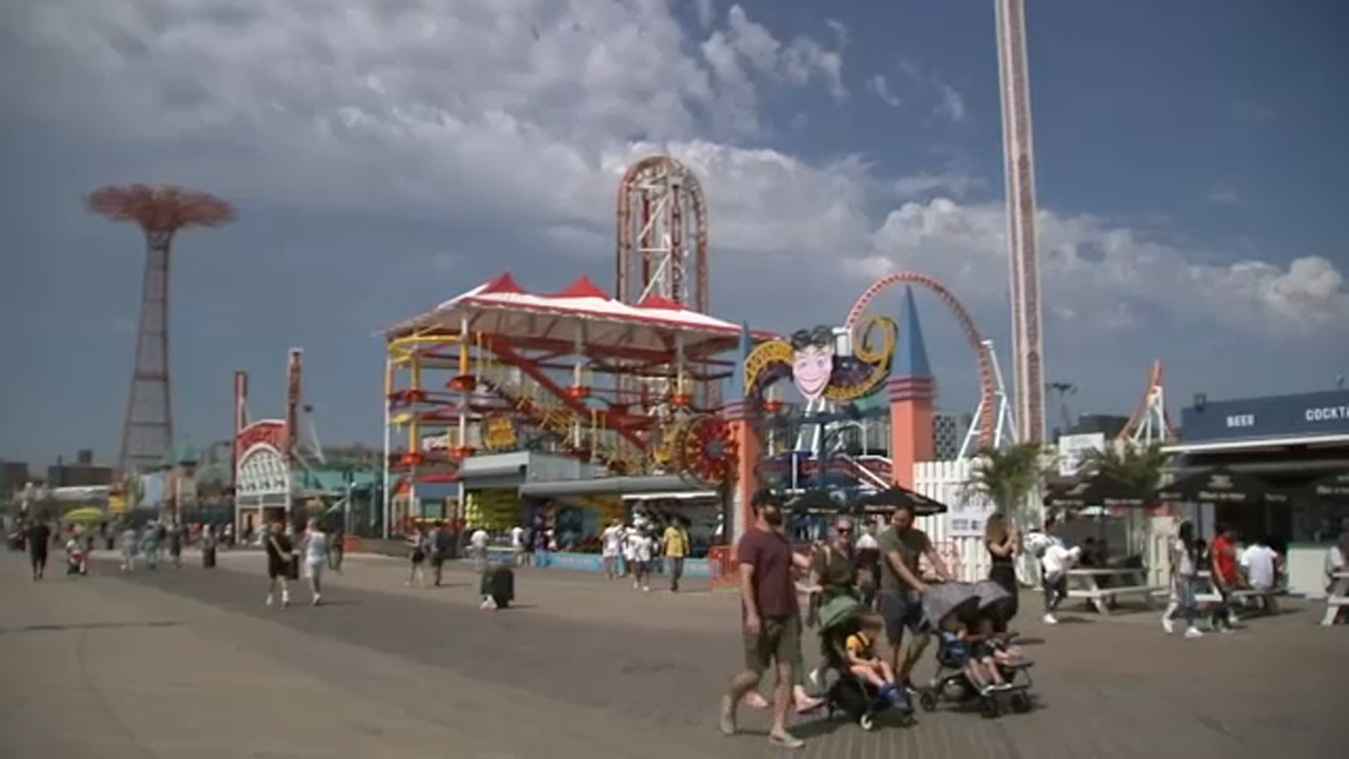 Labor Day: Visitors and residents hit Coney Island to mark the unofficial end of summer