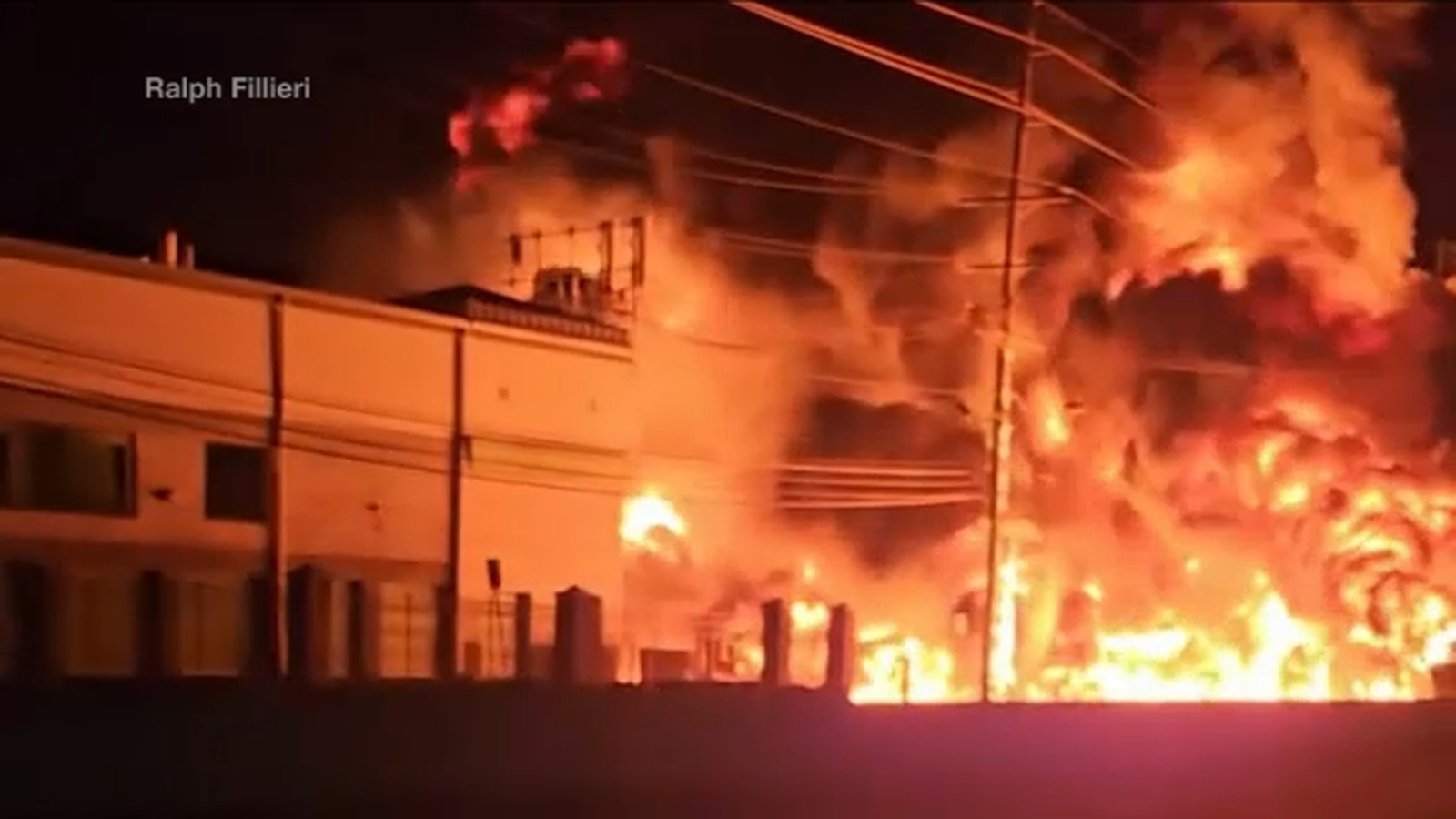 Tanker fire on Route 17 in New Jersey destroys used car dealership, disrupts traffic